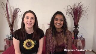 Кастинг Камасутра Отчаянные Любители Сборник Индийская красотка сосет большой член и жестко трахается порно